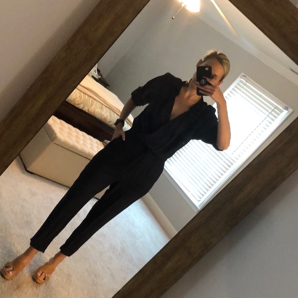 NWT madewell three quarter sleeve jumpsuit